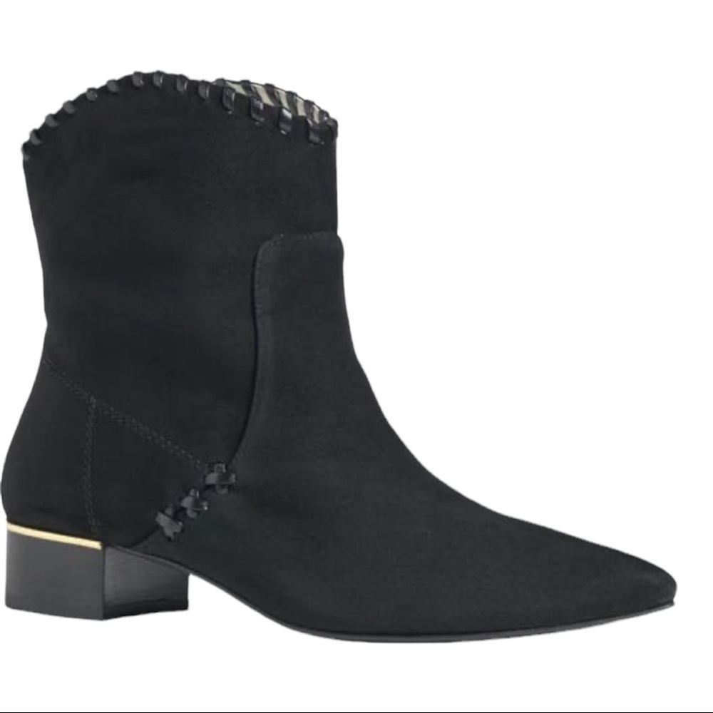 Bruno Magli‎ Marlene Western Suede Leather Ankle Bootie Womens sz 36 NEW $625